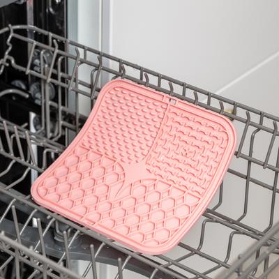 Show full view: Park Life Designs Calming Lick Mat Set, 2 count, Blush Pink slide 4 of 5
