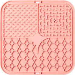 Park Life Designs Calming Lick Mat Set, 2 count, Blush Pink