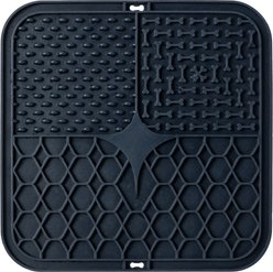 Park Life Designs Calming Lick Mat Set, 2 count, Navy Blue