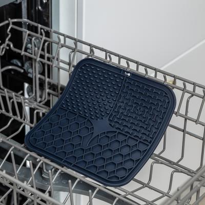 Show full view: Park Life Designs Calming Lick Mat Set, 2 count, Navy Blue slide 4 of 4