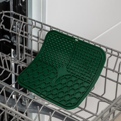 Show full view: Park Life Designs Calming Lick Mat Set, 2 count, Fern Green slide 4 of 5