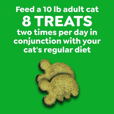 Show full view: Greenies Feline Oven Roasted Chicken Flavor Adult Natural Dental Cat Treats, 4.6-oz bag slide 7 of 11