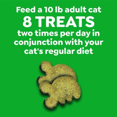 Show full view: Greenies Feline Oven Roasted Chicken Flavor Adult Natural Dental Cat Treats, 4.6-oz bag slide 8 of 12