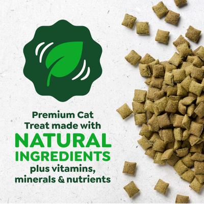 Show full view: Greenies Feline SmartBites Healthy Indoor Natural Tuna Flavor Soft & Crunchy Adult Cat Treats, 16-oz tub slide 6 of 10