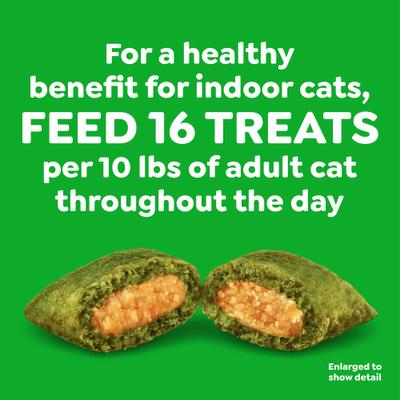 Show full view: Greenies Feline SmartBites Healthy Indoor Natural Tuna Flavor Soft & Crunchy Adult Cat Treats, 16-oz tub slide 8 of 10
