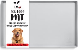 DogBuddy Modern Silicone Dog & Cat Food Placemat, X-Large, Mist