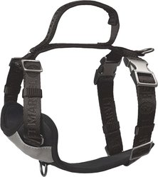 Pet Marvel Adjustable Embroidered Stylish Dog Harness, Grey, Small: 19.75 to 22-in chest
