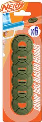 Nerf Cat Foam TPR/Catnip Disc Cat Toy, 6 count