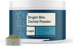 Reggie Bright Bite Kelp Flavored Dental Powder Supplement for Dogs, 60 servings