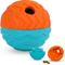 Show in main carousel: Brightkins 2-Piece Texture Ball Tough & Tumble Treat Dispenser Dog Toy, Multicolor, 7.21 x 5.24 x 3.11-in slide 1 of 8