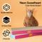 Show in main carousel: ZEZE Neon Sweetheart Cardboard Reversible Honeycomb Corrugated Cat Scratcher Pad, 2 count, Neon, Large slide 2 of 10
