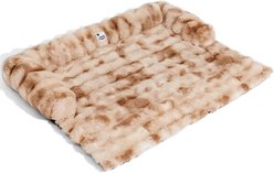 FunnyFuzzy Cozy Fluffy Pet Mat Furniture Cover, Tie-Dye Brown, Medium
