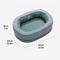 Show in main carousel: FunnyFuzzy Orthopedic Donut Dog Bed, Lake Green, Large slide 9 of 10