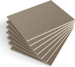 Coziwow Wall-Mounted Cat Scratcher Toy Replacement Pads, Gray, 7 count