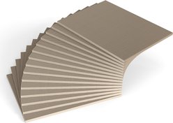 Coziwow Wall-Mounted Cat Scratcher Toy Replacement Pads, Gray, 15 count