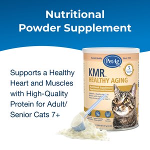 PetAg KMR Healthy Aging Milk Powder Supplement for Cats, 14-oz