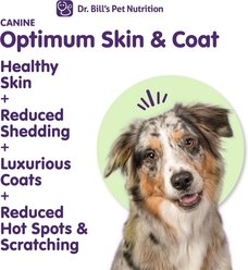 Dr. Bill's Pet Nutrition Canine Optimum Skin & Coat Dog Supplement Powder, 680-gm pouch slide 2 of 8