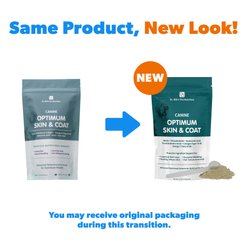 Dr. Bill's Pet Nutrition Canine Optimum Skin & Coat Dog Supplement Powder, 340-gm pouch slide 2 of 9