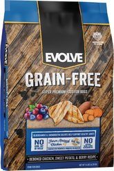 Evolve Grain-Free Deboned Chicken, Sweet Potato & Berry Dry Dog Food, 14-lb bag