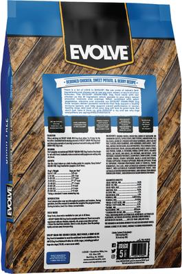 EVOLVE Grain-Free Deboned Chicken, Sweet Potato & Berry Dry Dog Food ...
