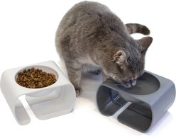Kitty City Raised Stress Free Dog & Cat Feeder & Waterer Bowl, 6-cup slide 2 of 6