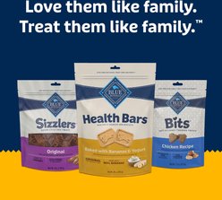 Blue Buffalo Health Bars Baked with Banana & Yogurt Dog Treats, 1-lb bag slide 2 of 9