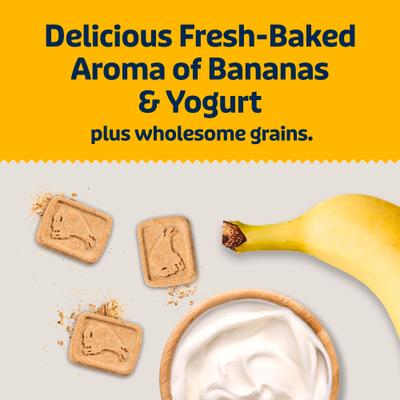 Show full view: Blue Buffalo Health Bars Baked with Banana & Yogurt Dog Treats, 1-lb bag slide 4 of 12