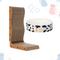 Show in main carousel: Happy & Polly L-Shape + Round Duo Cat Scratching Toy Set, 2 count, White slide 1 of 9