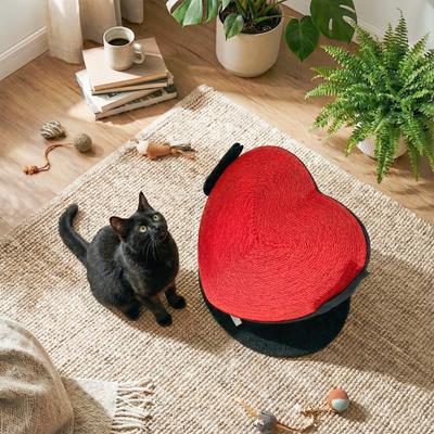 Show full view: Happy & Polly Heart Shape Cat Scratching Toy slide 4 of 9