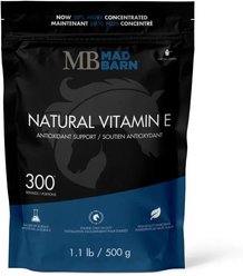 Mad Barn Natural Antioxidant & Muscle Support Vitamin E Powder Horse Supplement, 1.1-lb pouch
