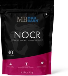 Mad Barn NOCR Respiratory Health Herbal Powder Horse Supplement, 2.2-lb pouch