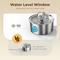 Show in main carousel: HINTON Stainless Steel Ultra-Quiet Pump Cat Water Fountain with Spherical Water Outlet, Silver, 3.2-L slide 3 of 8