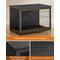 Show in main carousel: FEANDREA Indoor Double Door Furniture Style Side Table Dog Crate, Ink Black, 38.6-in slide 3 of 7