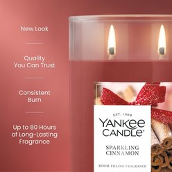 Yankee Candle Sparkling Cinnamon Large Tumbler Scented Candle, 20-oz jar slide 2 of 7