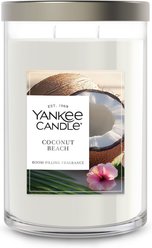 Yankee Candle Coconut Beach Large Tumbler Scented Candle, 20-oz jar
