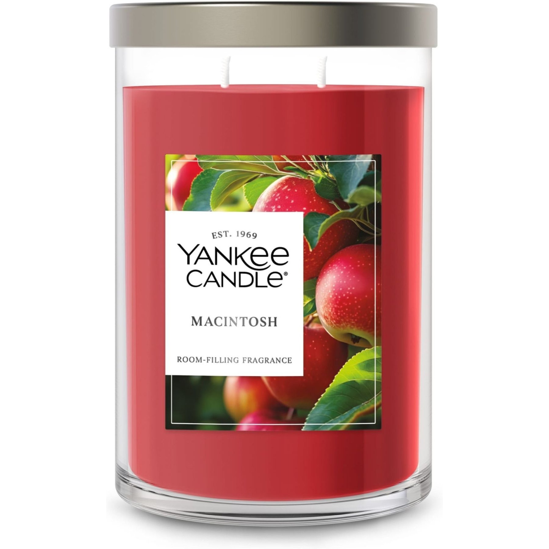 Yankee Candle Macintosh Large Tumbler Scented Candle, 20-oz jar