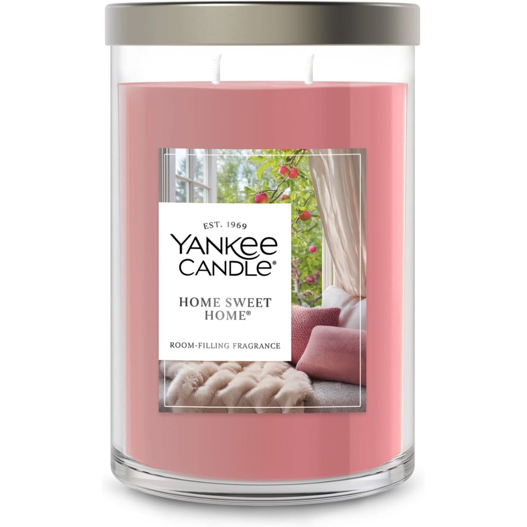 Yankee Candle Home Sweet Home Large Tumbler Scented Candle, 20-oz jar