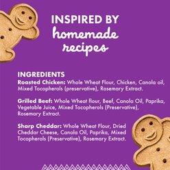 Buddy Biscuits Assorted Flavors with Roasted Chicken, Grilled Beef, Sharp Cheddar Dog Treats, 16-oz box slide 2 of 8