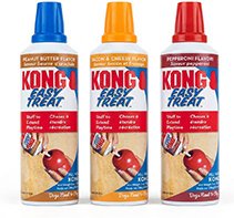 Variety Pack - KONG Stuff'N Easy Treat Peanut Butter Recipe, Pepperoni Recipe & Bacon & Cheese Flavors