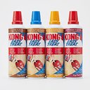 Variety Pack - KONG Stuff'N Easy Treat Liver Recipe, Peanut Butter Recipe, Pepperoni Recipe & Bacon & Cheese Flavors, 8-oz bottle