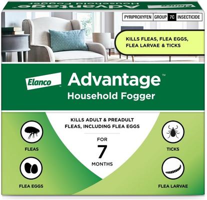Show full view: Flea Prevention Kit - Dogs (4-22 lbs) Advantus Soft Chews + Advantage Household Fogger slide 6 of 9