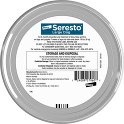 Seresto Flea & Tick Collar for Dogs, over 18-lbs, 1 Collar (8-mos. supply) slide 2 of 9