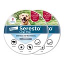 Seresto Flea & Tick Collar for Dogs, over 18-lbs, 2 Collars (16-mos. supply)