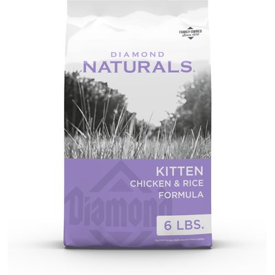 Diamond Diamond Naturals Kitten Formula Dry Cat Food, 12-lb bundle