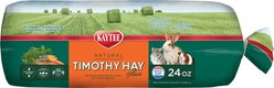 Kaytee Timothy Hay Plus Carrots Small Animal Food, 24-oz bag