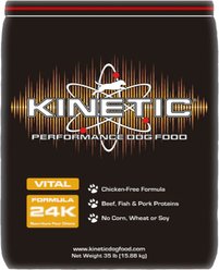 Kinetic Performance Vital 24K Formula Beef Flavor Dry Dog Food, 35-lb bag