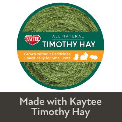 Show full view: Kaytee Mini Hay Bale Carrot Small Pet Hay, 3.5-oz bag slide 6 of 12