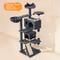Show in main carousel: Yaheetech 57-in Plush Cat Tree & Condo, Dark Gray slide 3 of 11