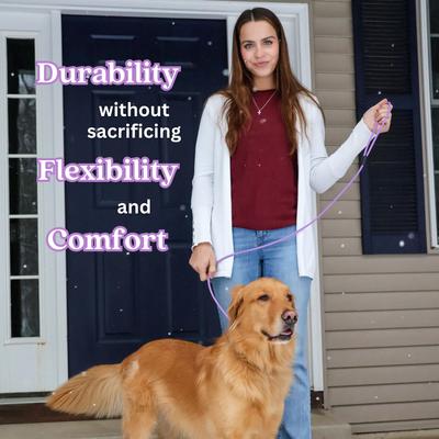 Show full view: Tailr Waterproof & Odor-Resistant Rope Dog Leash, 4-ft long, 1/3-in wide, Sage Green slide 3 of 4