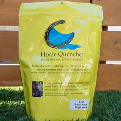 Horse Quencher Single Serve Apple Electrolyte Pellet Horse Supplement, 8 pack